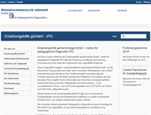 Tablet Screenshot of paedagogische-diagnostik.de